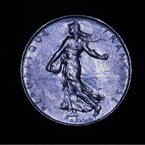 1991 French Coin In Mint Condtion